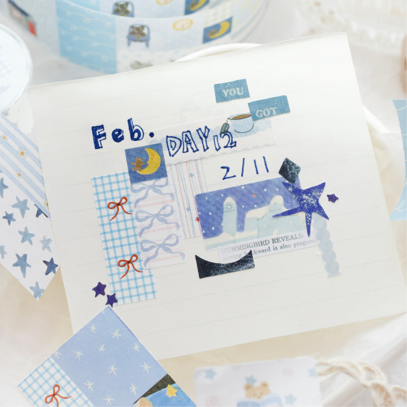 Dream Seasons Series White Kraft Paper Tape