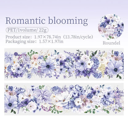 Crossing Flower Sea PET Tape