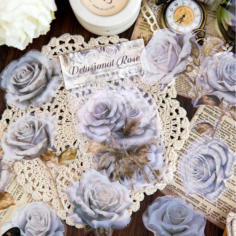 Dreaming Rose Sticker Set