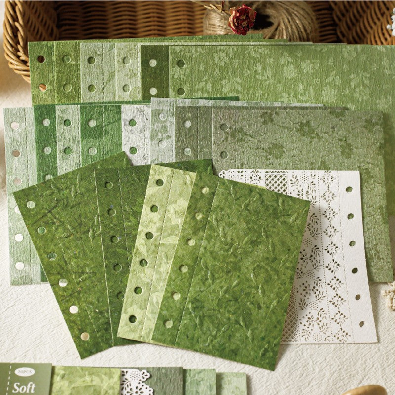 Material paper-star flower secret language Material Paper