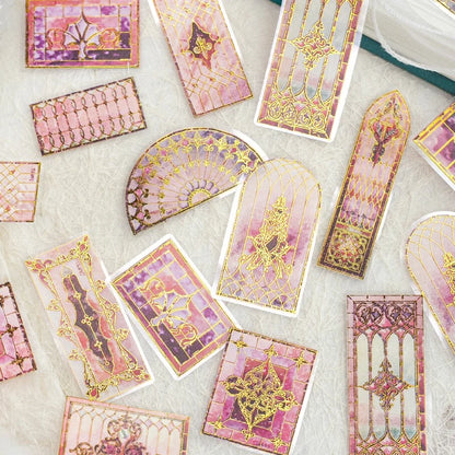 Vintage Floral Tile Sticker Pack
