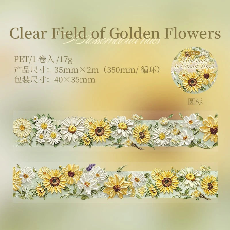 Blossom in Cloudhues PET Tape