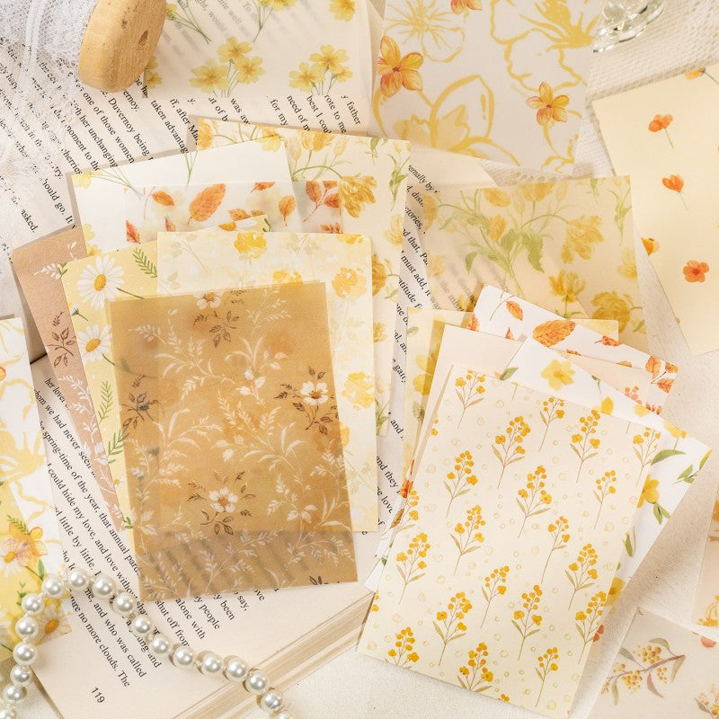 Pedicellate inflorescence Writing Paper