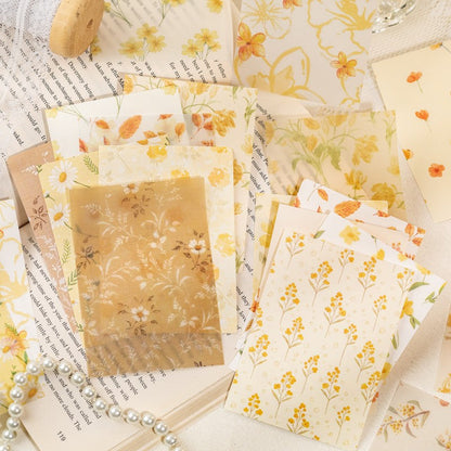 Pedicellate inflorescence Writing Paper