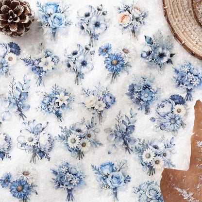 Winter Rose Flutter Sticker Pack