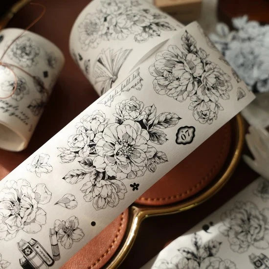 Language of Flowers PET & Washi Tape