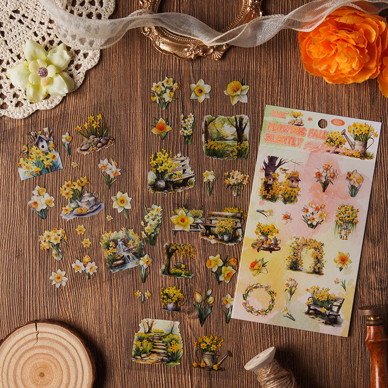 Flower butterfly Sticker
