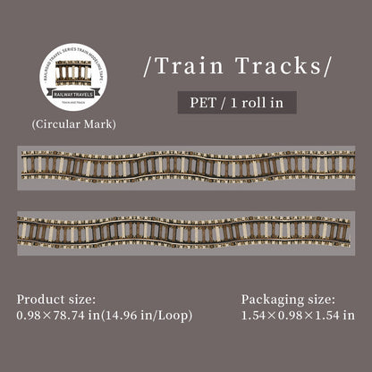Railway travels series PET Tape