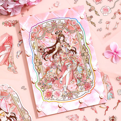 Yerolli Series 3D Sticker for journaling, scrapbooking and collage