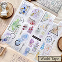 6.5cm*100cm Memoirs of Old Dreams Die Cutting Washi/Fog PET Tape