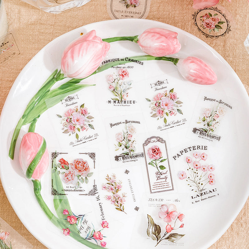 Floral notes Sticker