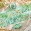 Countryside Spring Walk Gold Stamping Washi Tape