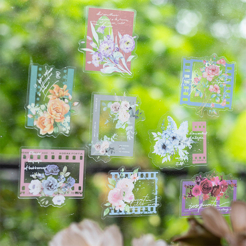 Flower film Sticker