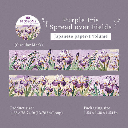 Blooming At Fingertips Washi Tape