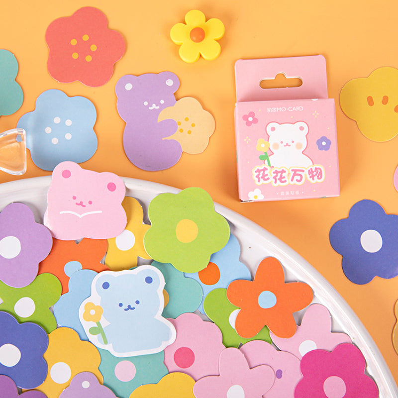 All kinds of flowers Sticker
