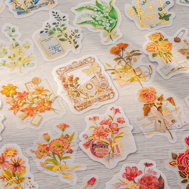 Time flower Sticker