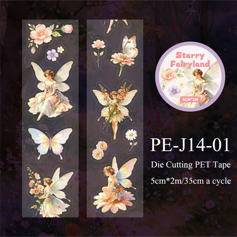 Yoshino Fairy Tale Series Die Cutting PET Tape