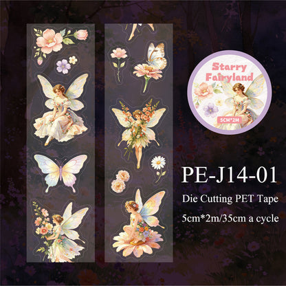 Yoshino Fairy Tale Series Die Cutting PET Tape