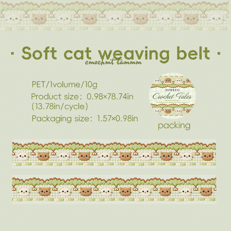 Crochet Tales Series PET Tape