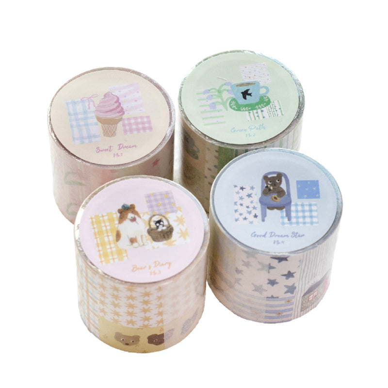 Dream Seasons Series White Kraft Paper Tape