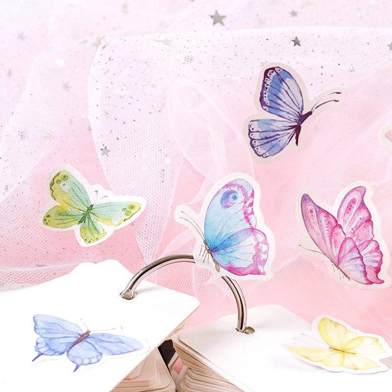 Butterfly Garden Sticker
