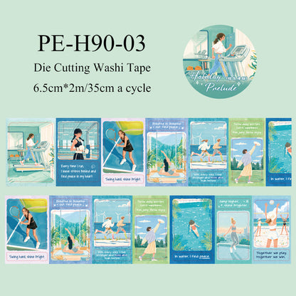 Holiday Diary Series Die Cutting Washi Tape