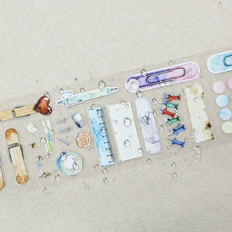 Warm Food Tape Set for journaling, scrapbooking and collage