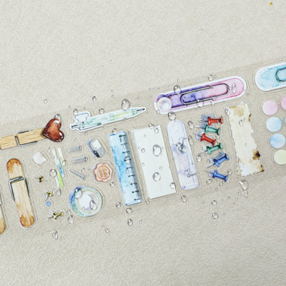 Warm Food Tape Set for journaling, scrapbooking and collage