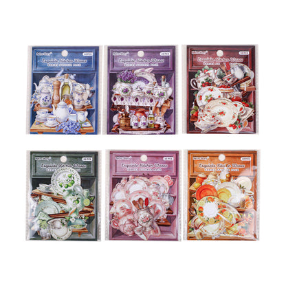Huachi Precious Ware Series Sticker for journaling, scrapbooking and collage