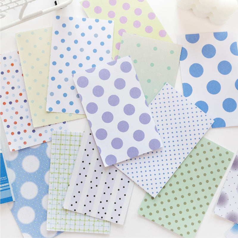 Dot Private Collection Series Sticker Book featuring book designs for journaling, scrapbooking and collage
