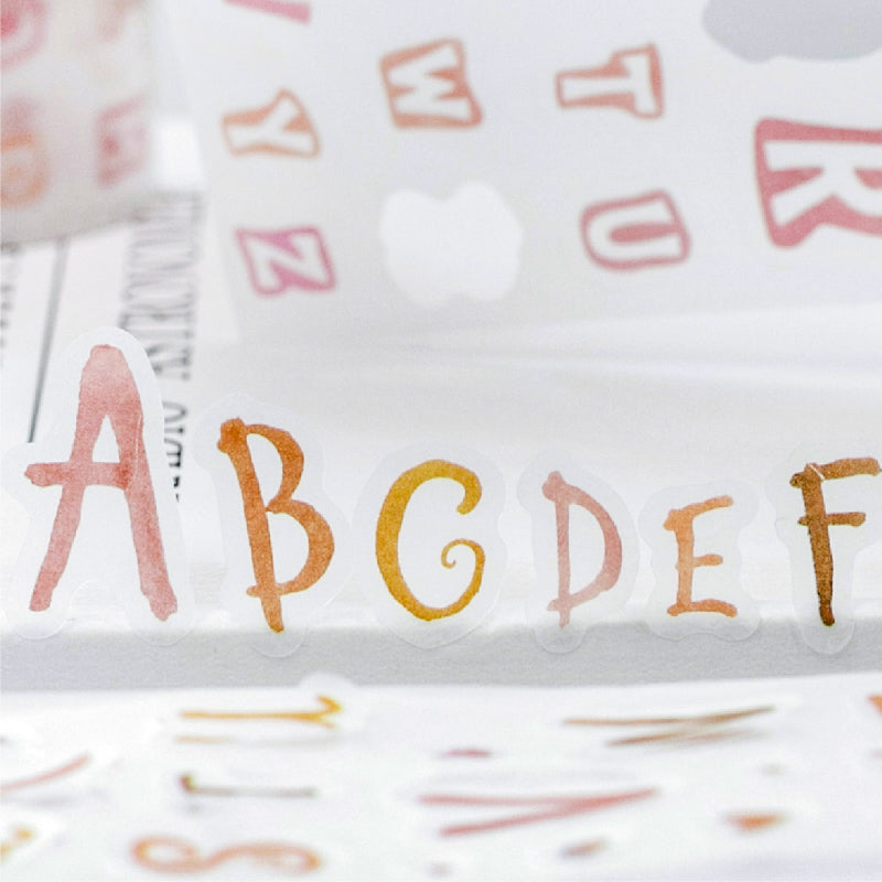 Daily Composition Series Die Cutting Sulfuric Acid Paper Tape for journaling, scrapbooking and collage
