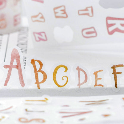 Daily Composition Series Die Cutting Sulfuric Acid Paper Tape for journaling, scrapbooking and collage