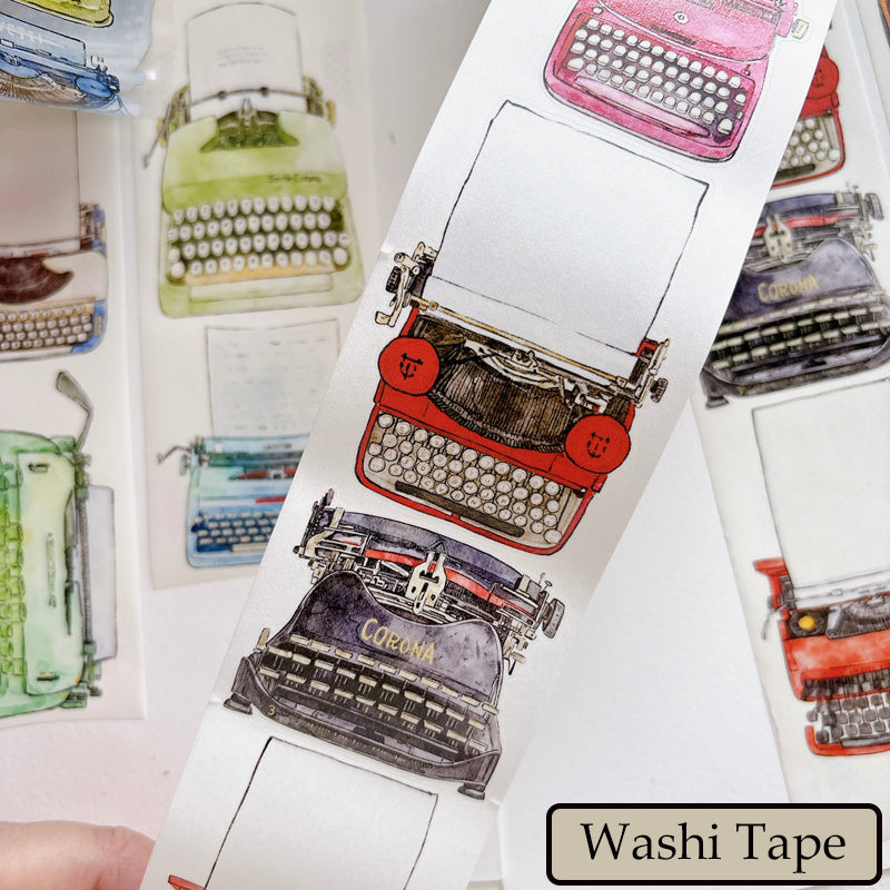 Whole Roll 5.5cm*5m Da Da Die Cutting Washi/PET/Fog PET Tape