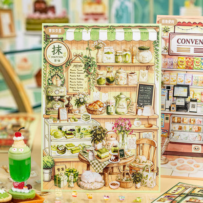 Local Attractions 3D Sticker Book featuring book designs for journaling, scrapbooking and collage