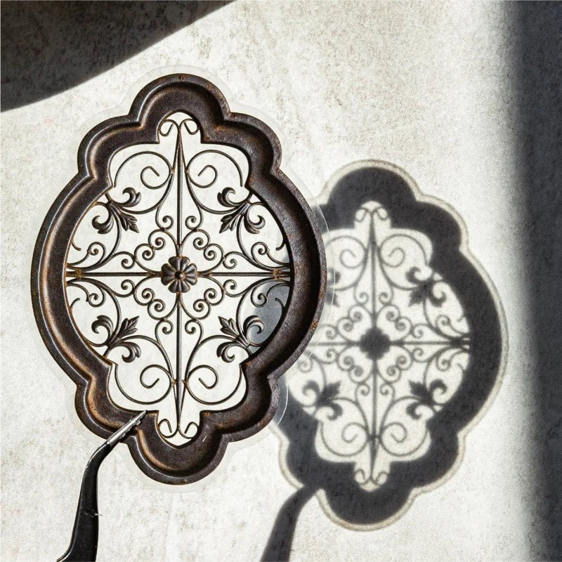 Iron Flower Window Series Botanical Sticker Pack
