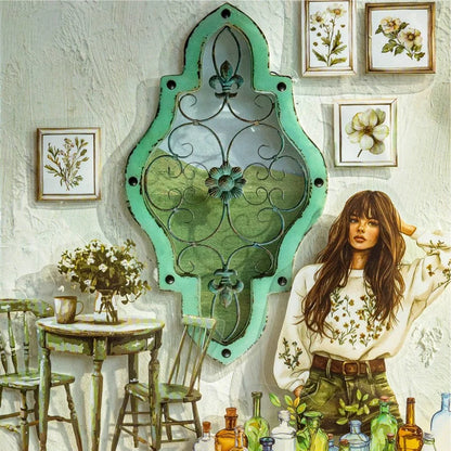 Iron Flower Window Series Botanical Sticker Pack