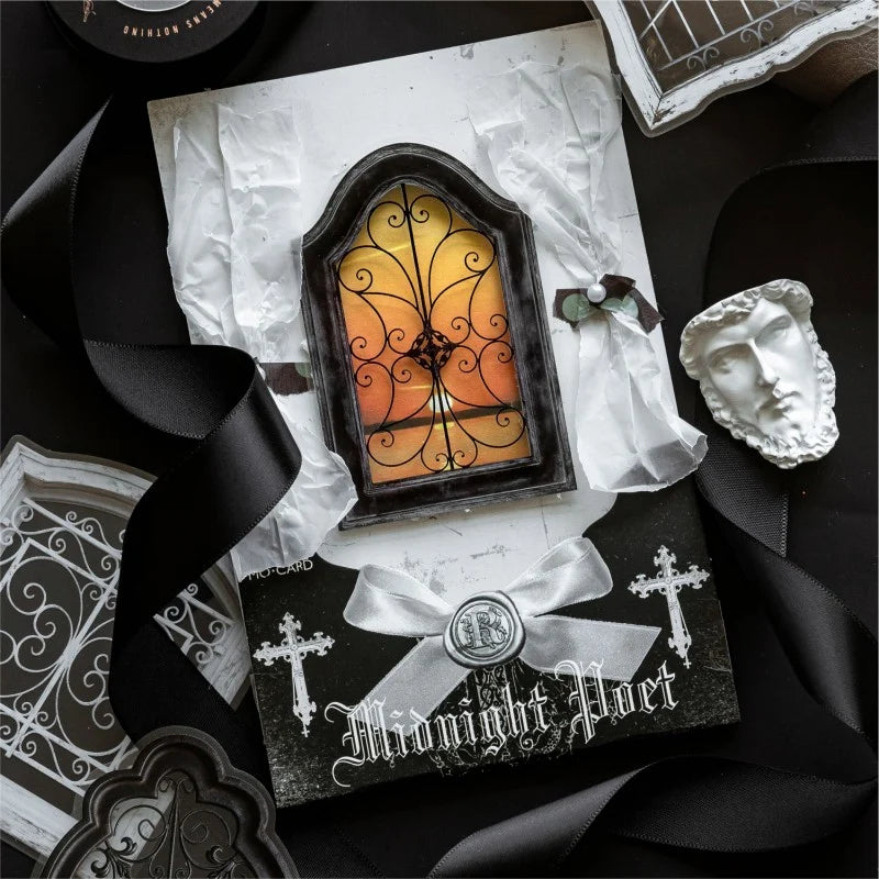 Iron Flower Window Series Botanical Sticker Pack