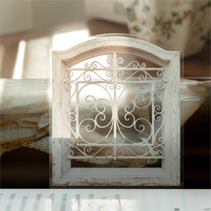 Iron Flower Window Series Botanical Sticker Pack
