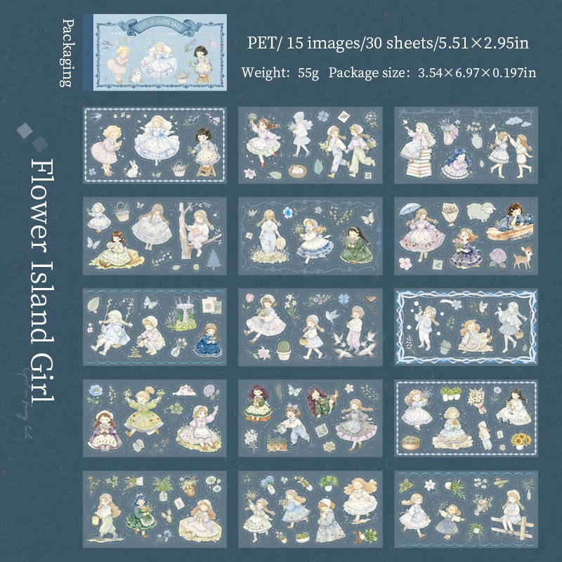 Girl In Fairy TaleSeries Sticker Book