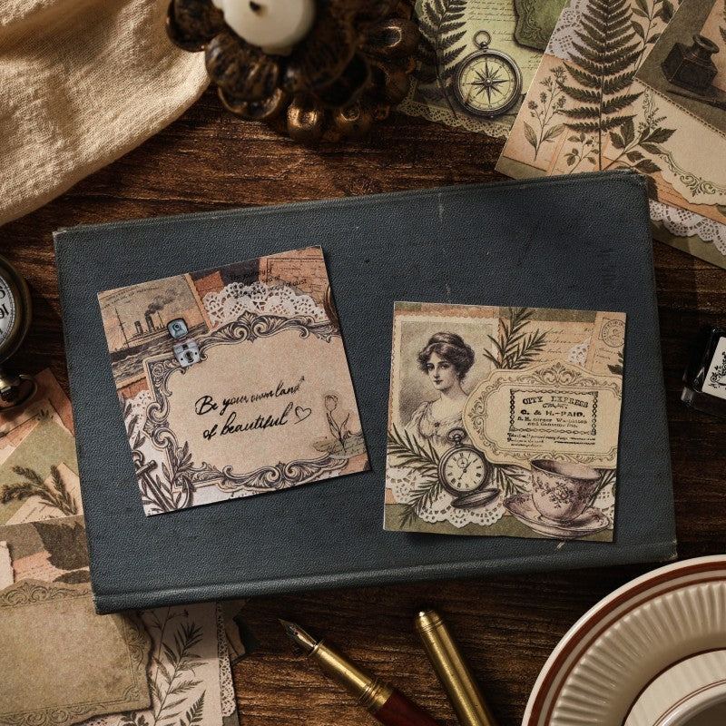 Vintage Chronicles Material Paper