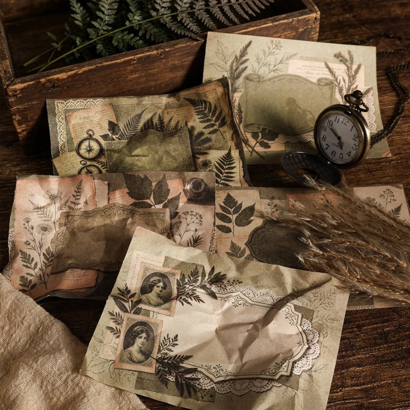 Vintage Chronicles Material Paper