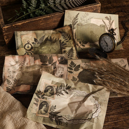 Vintage Chronicles Material Paper