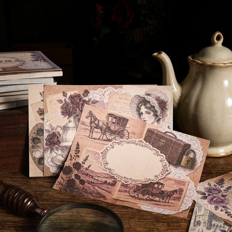 Vintage Chronicles Material Paper