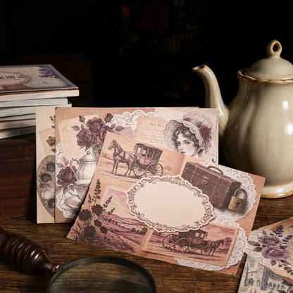 Vintage Chronicles Material Paper
