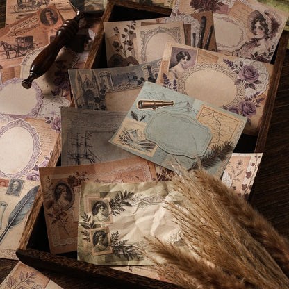 Vintage Chronicles Material Paper
