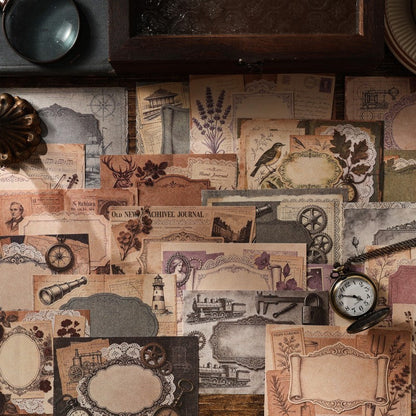 Vintage Chronicles Material Paper