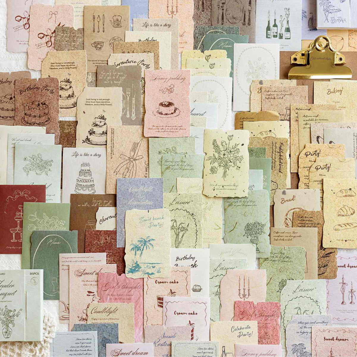 Boxed Material Paper