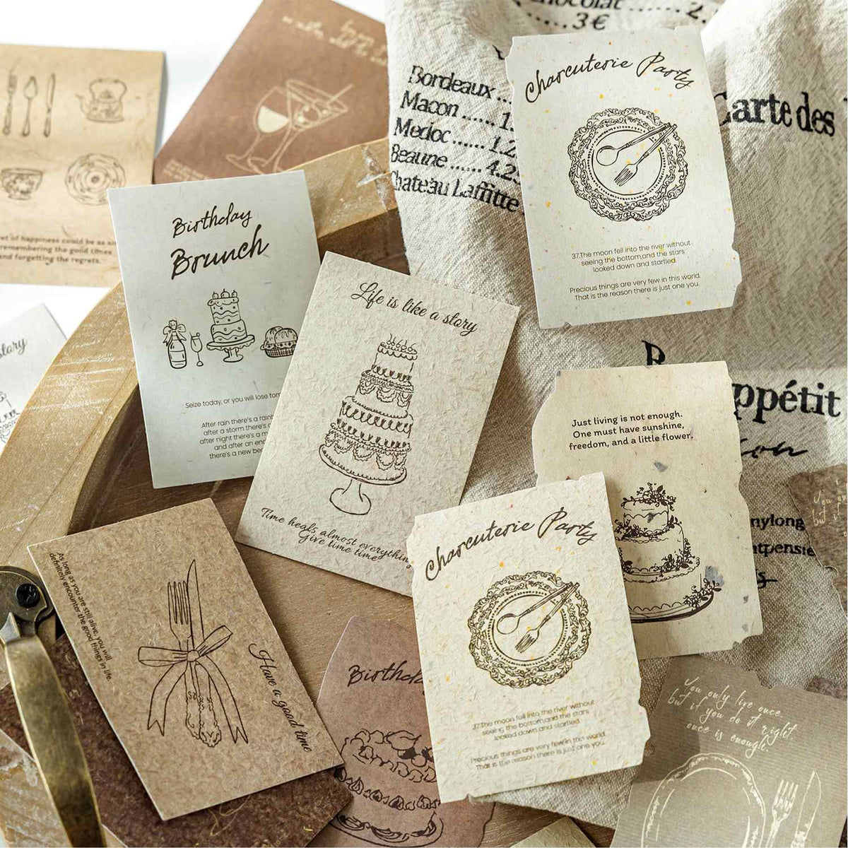 Boxed Material Paper