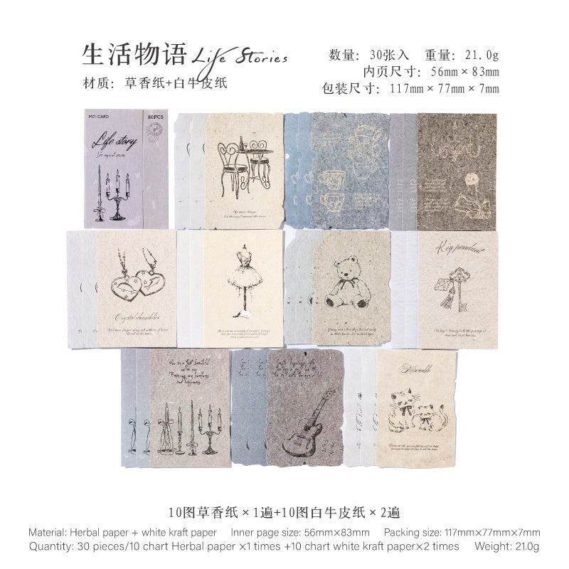Boxed Material Paper