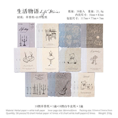 Boxed Material Paper